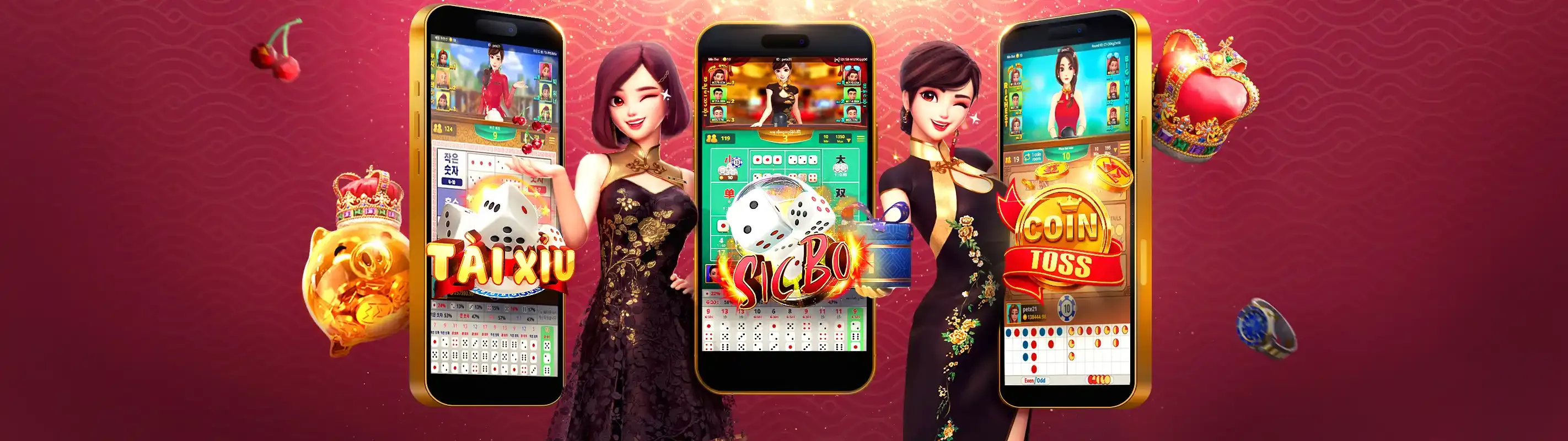 Sảnh Casino Trực Tuyến V8CLUB với dealer xinh đẹp